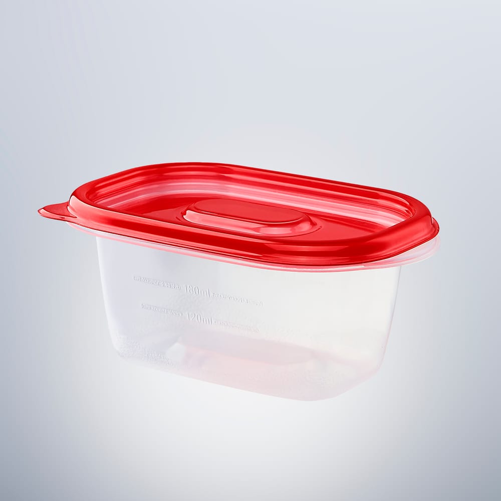 9.5oz PP Plastic Rectangular Storage Food Container With Lid - Version 1 post image