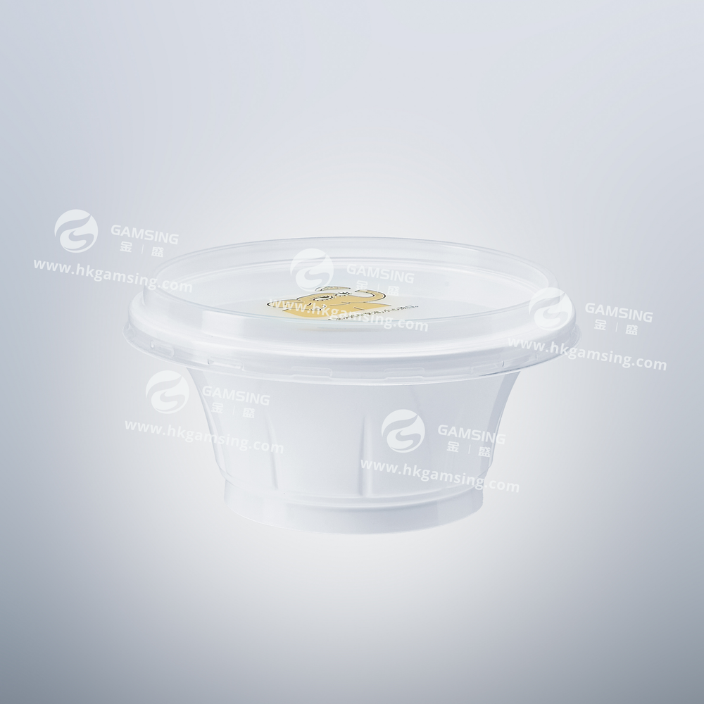 260ml White PP Plastic Soup Bowl With Lid post feature image